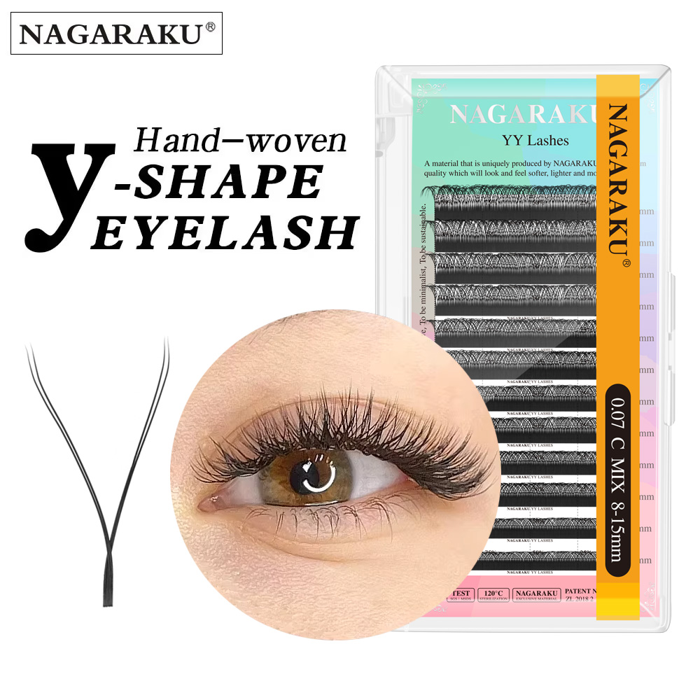 Eyelash Extension Course - NAGARAKU YY Shape Hand Woven Premium
