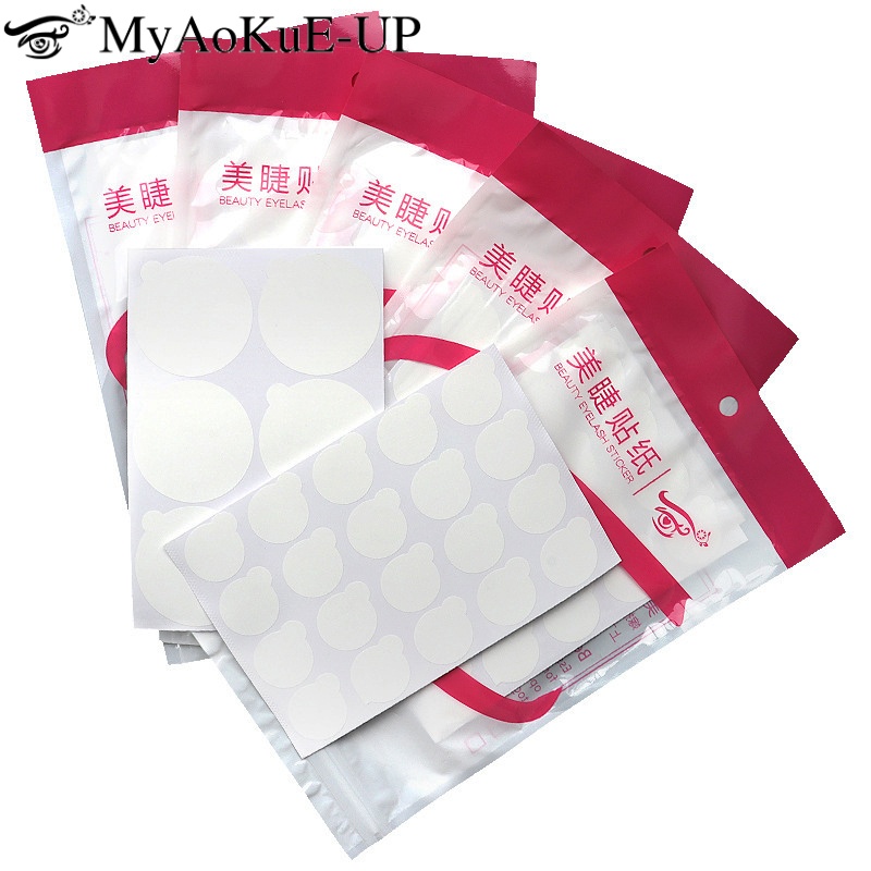 Lash Mapping Sticker - 1 Pack Eyelash Extension Glue Stickers