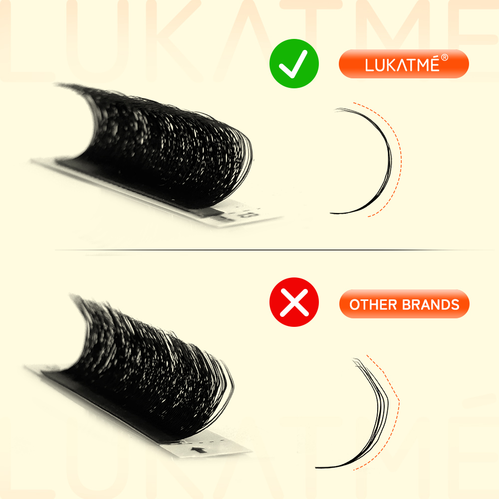 LUKATME 5D W Eyelash Extension - Eyelash Extension Mega Volume recension och pris