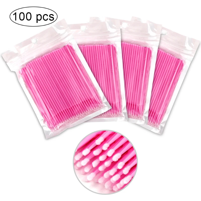 100Pcs/bag Disposable Eyelash  - Eyelash Extension Vendor recension och pris