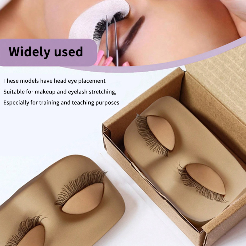 Mini Lash Flat Model Head Prac - Eyelash Extension Model recension och pris