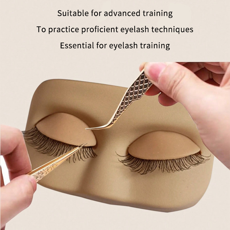 Mini Lash Flat Model Head Prac - Eyelash Extension Model recension och pris