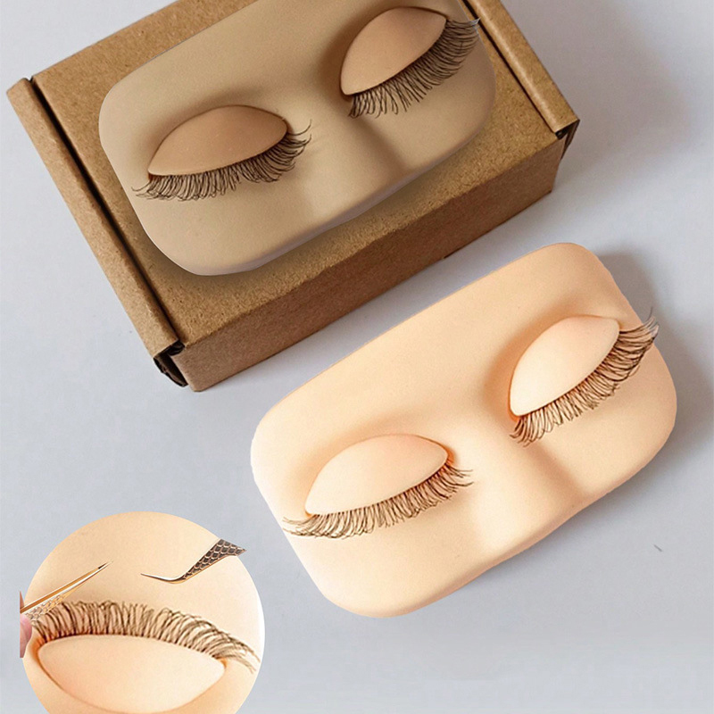 Mini Lash Flat Model Head Prac - Eyelash Extension Model recension och pris