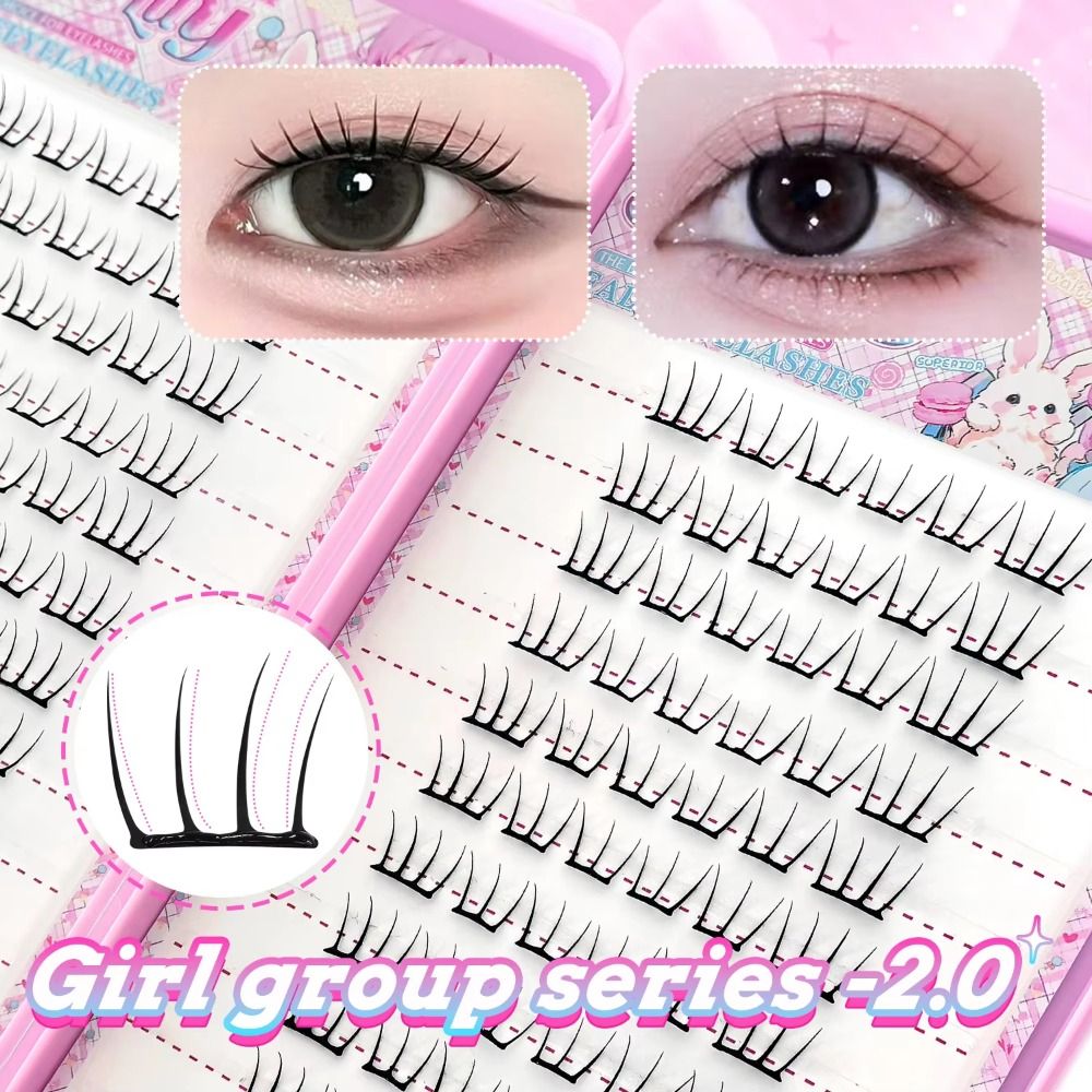 24 Rows 8-13mm Length False Ey - Eyelash Extension No 8 recension och pris