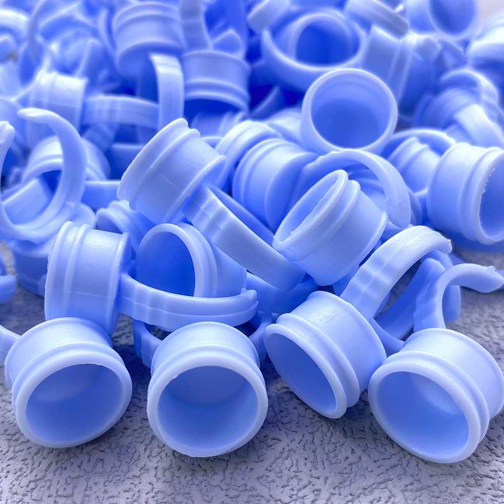 100Pcs Glue Rings For Lashes G - Eyelash Extension Examples recension och pris