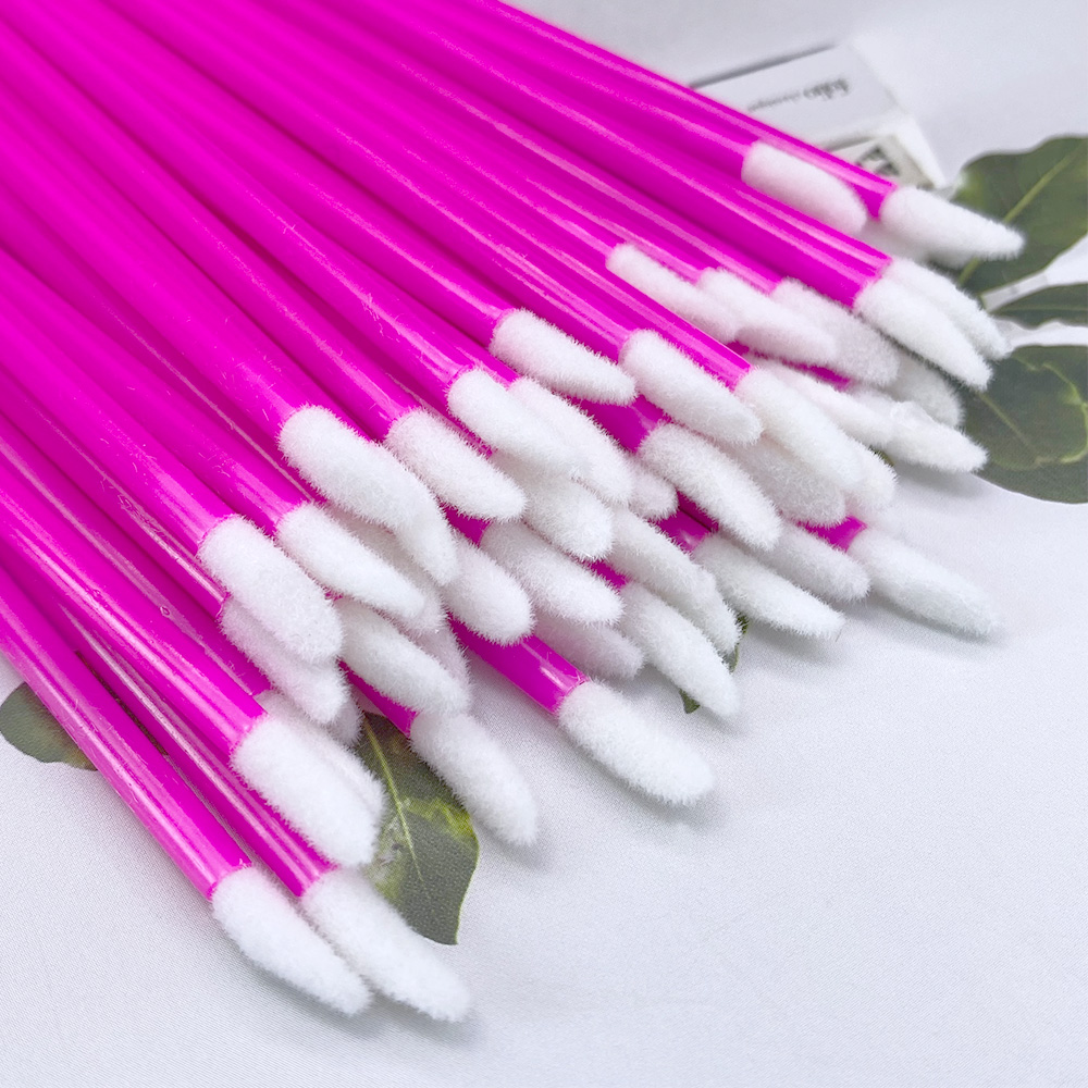 100Pcs Disposable Lip Brush Ey - Eyelash Extension Vendor recension och pris