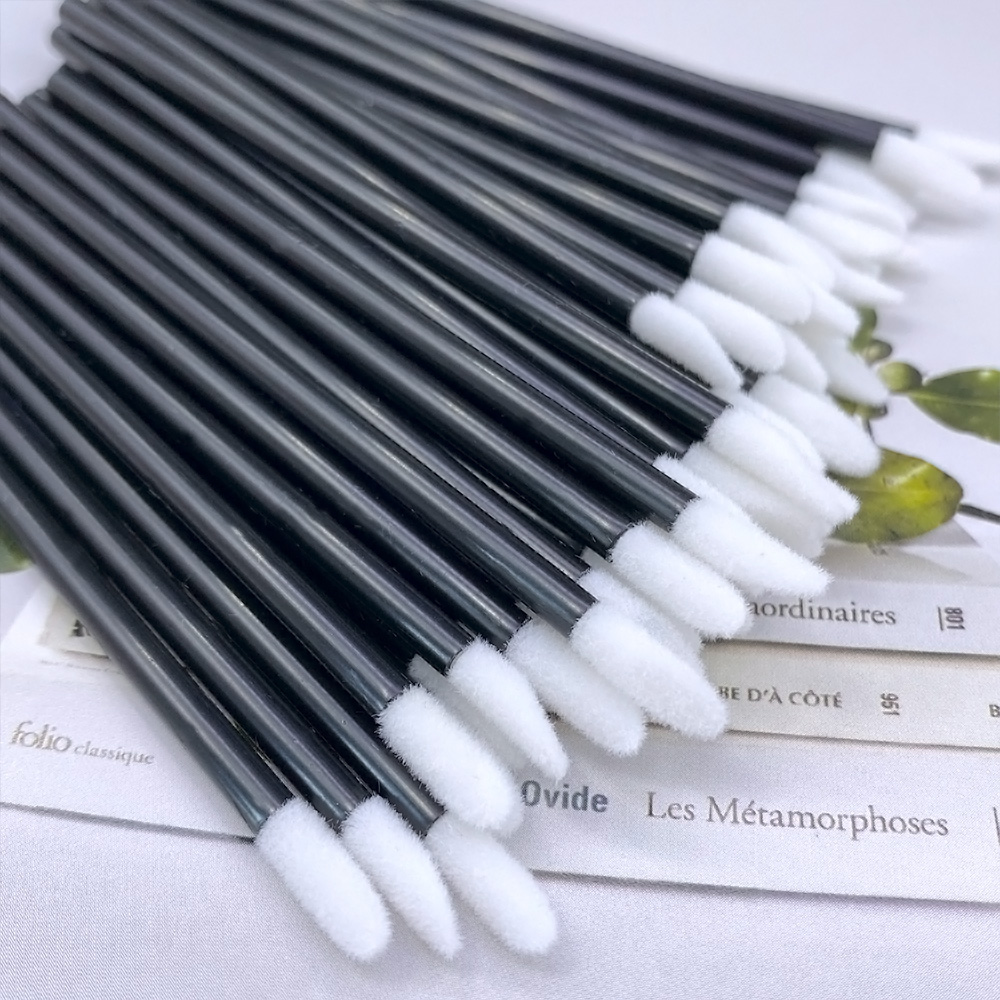 100Pcs Disposable Lip Brush Ey - Eyelash Extension Vendor recension och pris