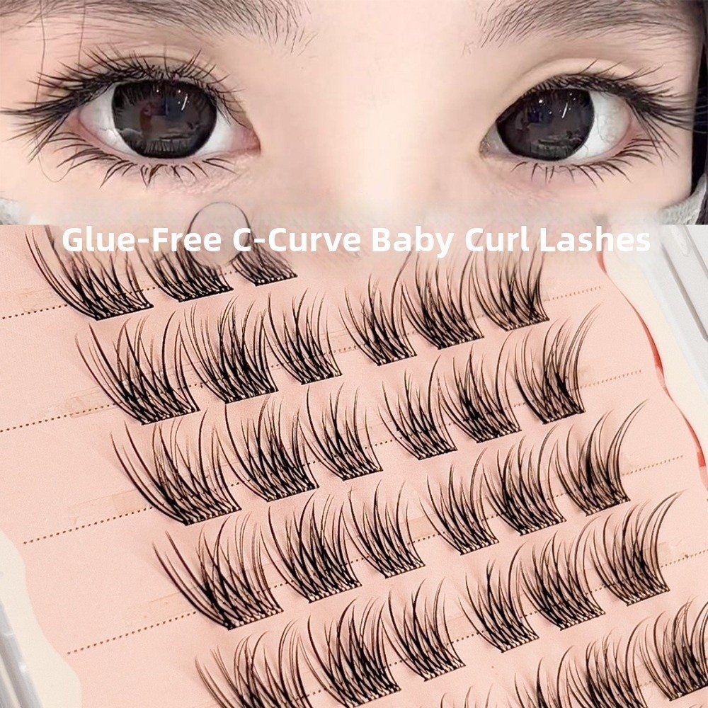 60 Clusters Black Self Adhesiv - Eyelash Extension No 8 recension och pris