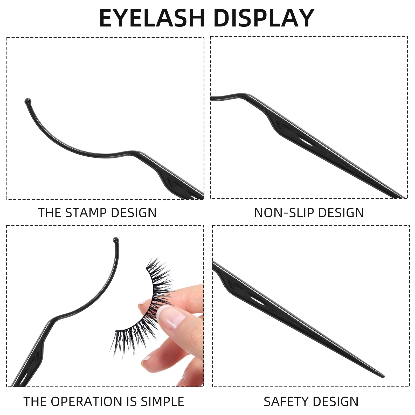 10pcs False Eyelashes Trial We - Eyelash Extension Course recension och pris