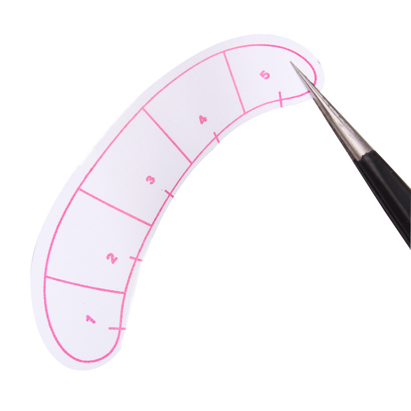 Eyelash Extension Paper Patche - Lash Mapping Sticker recension och pris