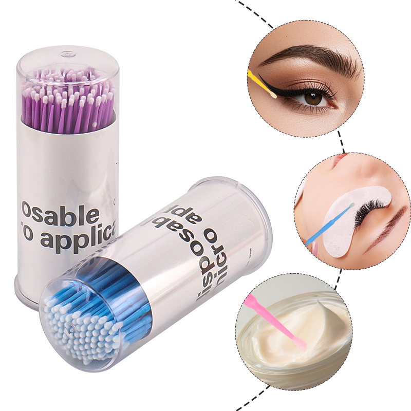 100pcs Disposable Eyelash Brus - Eyelash Extension Vendor recension och pris