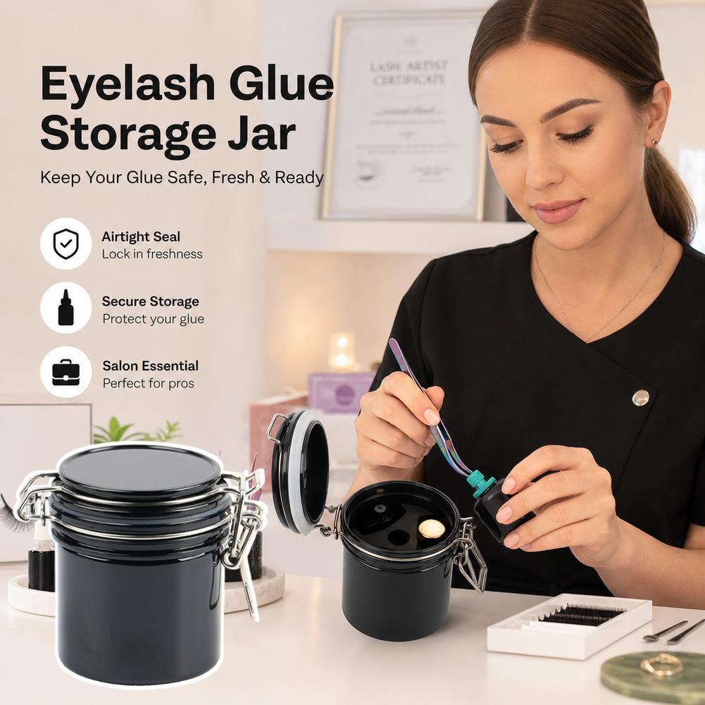 Eyelash Glue Storage Tank Airt - Eyelash Extension Examples recension och pris