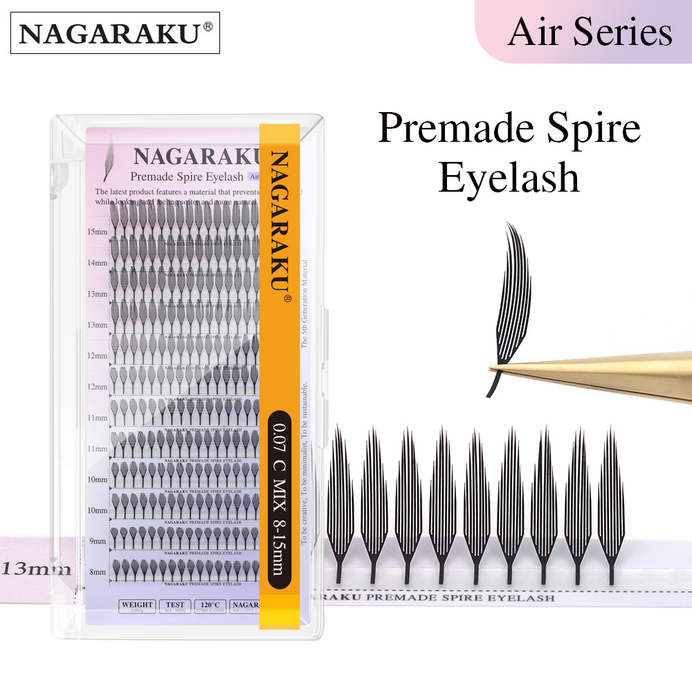 NAGARAKU Premade Spire Eyelash - Eyelash Extension Course recension och pris