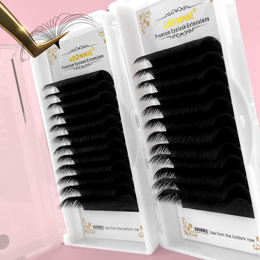 ABONNIE 0.03-0.10mm Easy Fan A - Eyelash Extension Mega Volume recension och pris