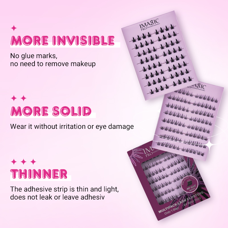 IMAGIC Multipack Lash Clusters - Eyelash Extension No 8 recension och pris