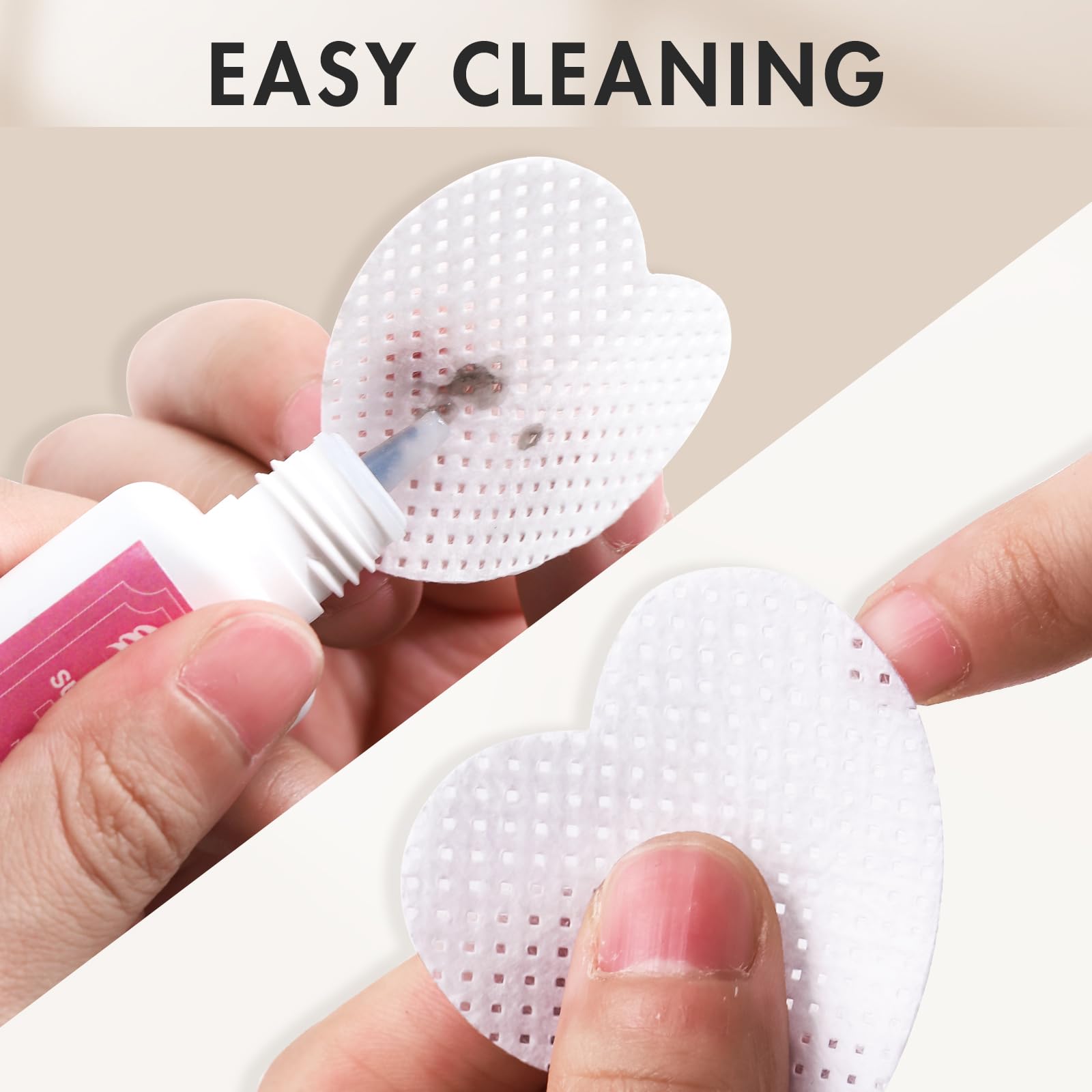 200Pcs Lint-Free Nail Wipes Ey - Eyelash Extension Home Service recension och pris