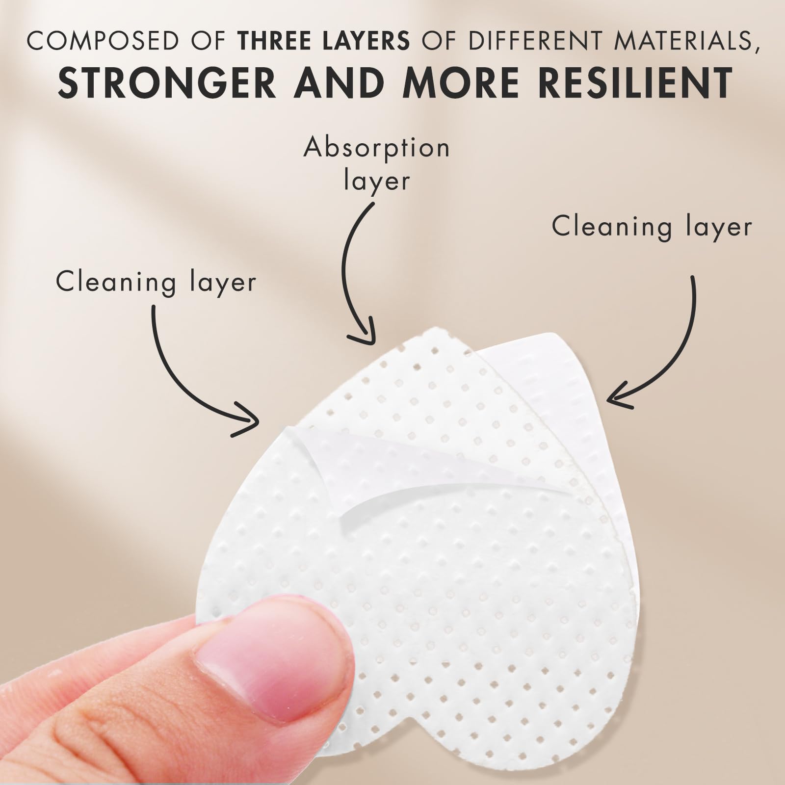 200Pcs Lint-Free Nail Wipes Ey - Eyelash Extension Home Service recension och pris