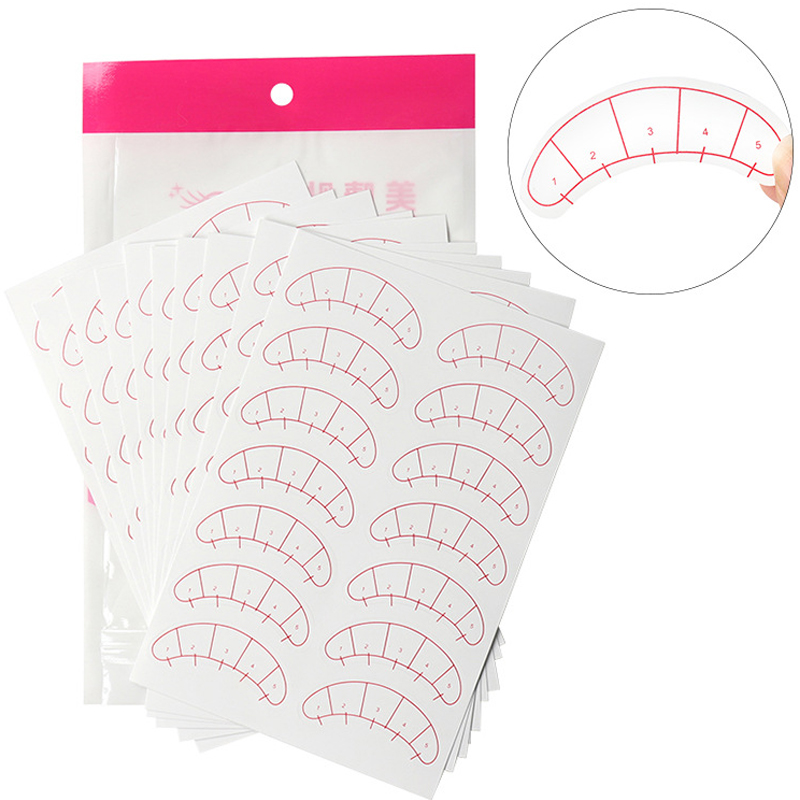 70/140 Pairs Lash Mapping Stic - Lash Mapping Sticker recension och pris