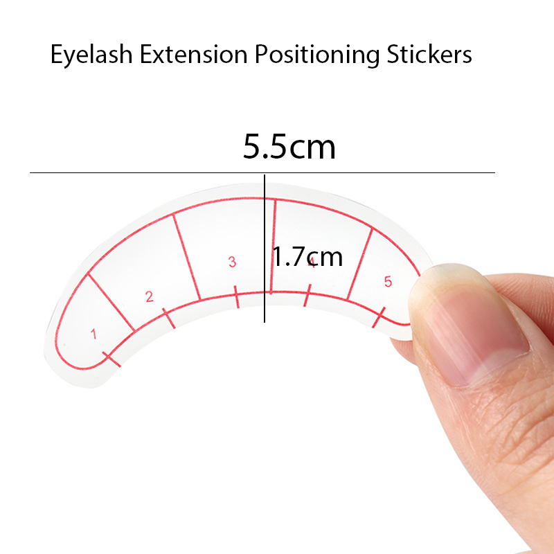 70/140 Pairs Lash Mapping Stic - Lash Mapping Sticker recension och pris