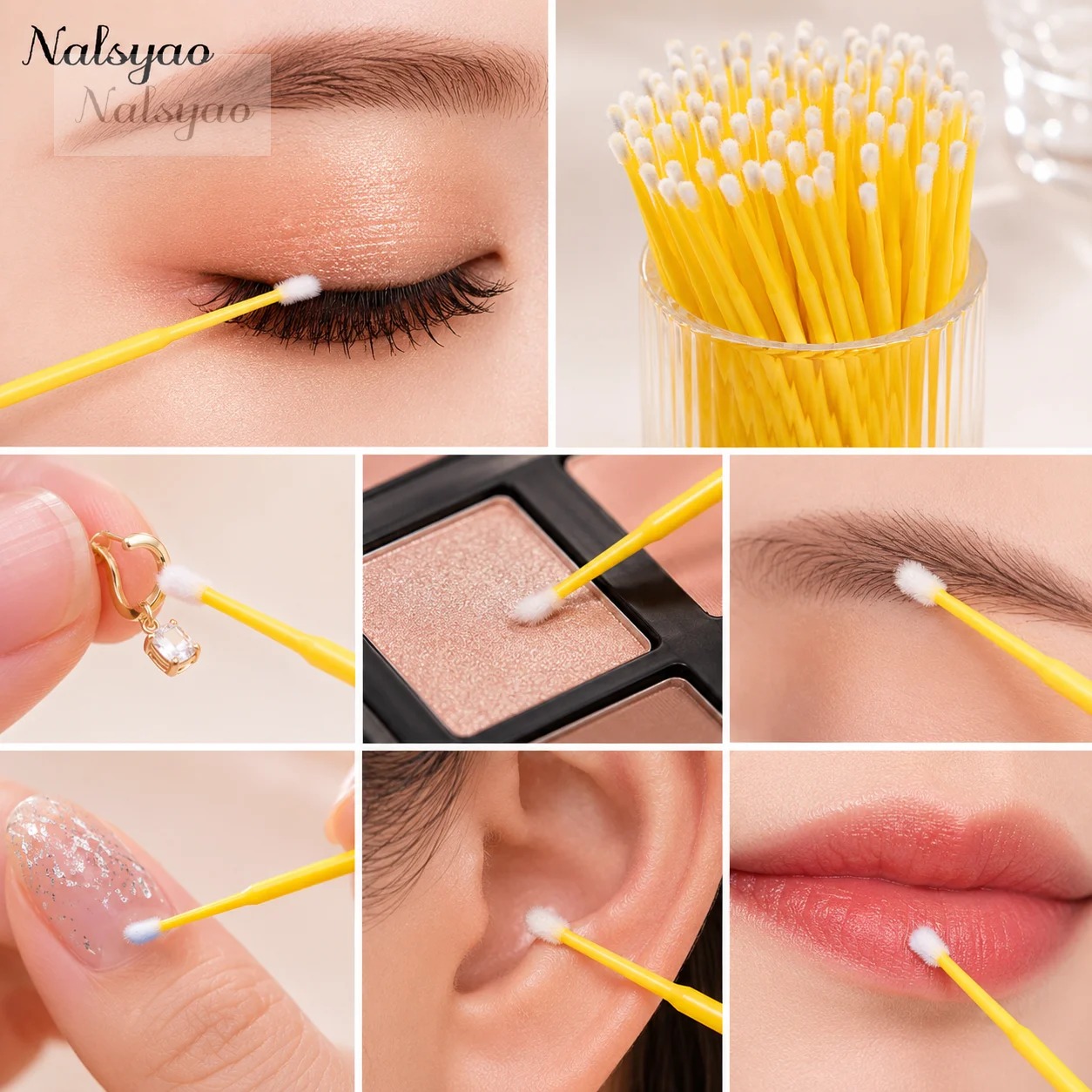 500pcs Eyelash Extension Clean - Eyelash Extension With Glue recension och pris