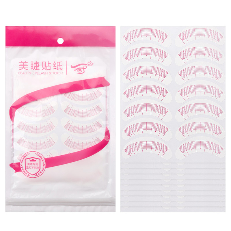 70 Pairs Eyelash Mapping Stick - Lash Mapping Sticker recension och pris