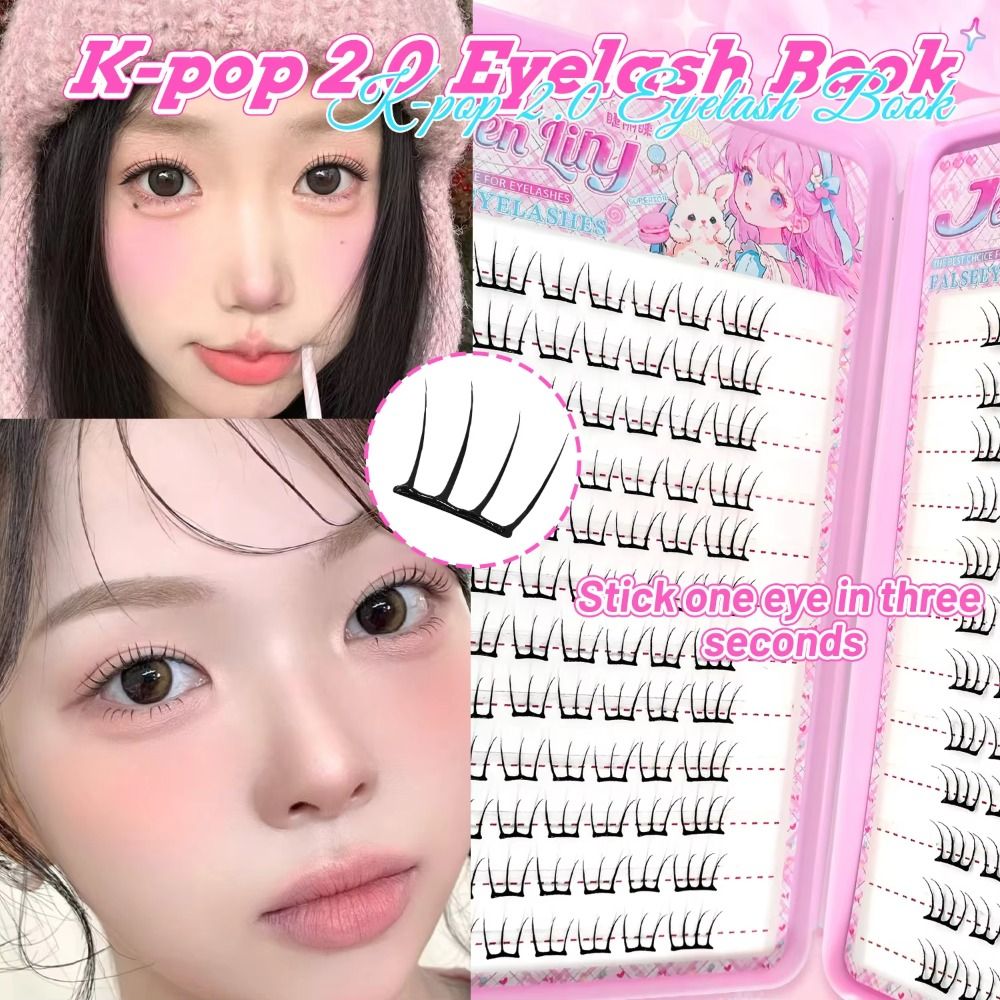 24 Rows 8-13mm Length False Ey - Eyelash Extension No 8 recension och pris