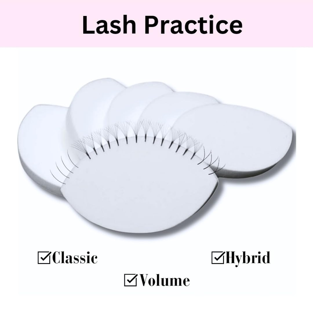 Beginner Lash Map Chart Wispy  - Lash Mapping Sticker recension och pris