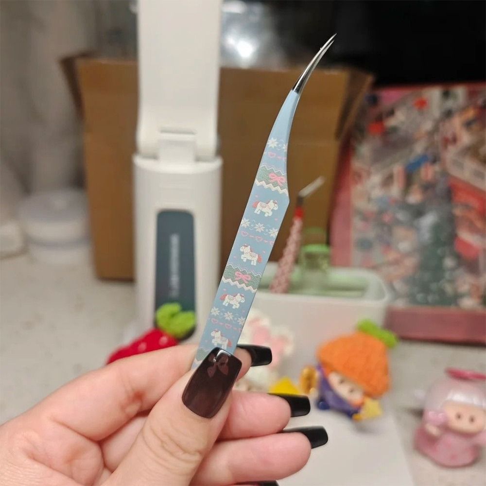 Stainless Steel Curved Sticker - Lash Mapping Sticker recension och pris