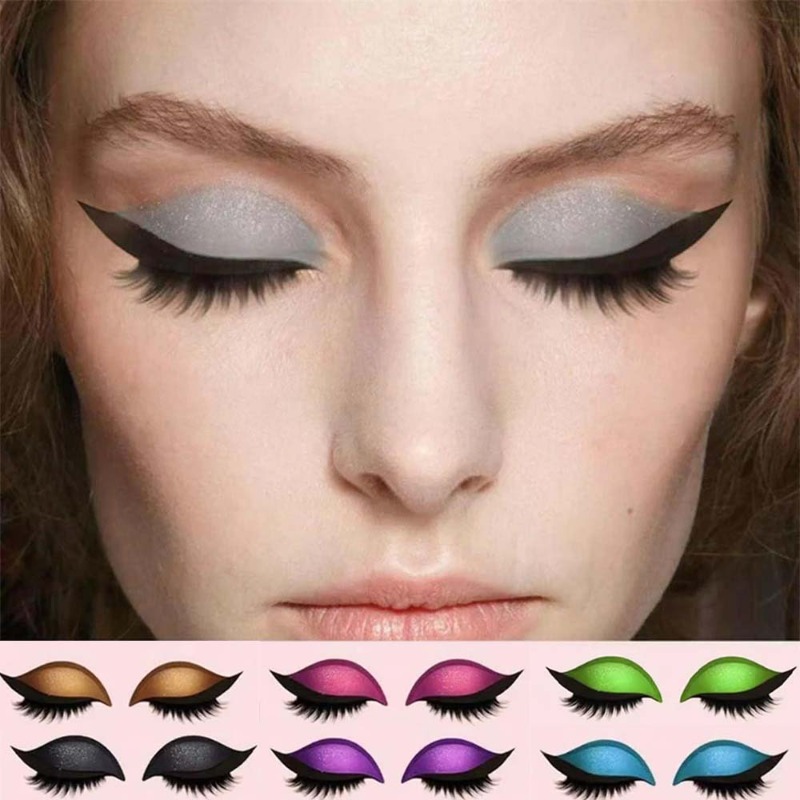 1/2 Pair Reusable Lazy Eye Sha - Lash Mapping Sticker recension och pris