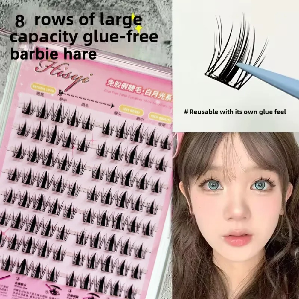 Natural Look Self Adhesive Fal - Eyelash Extension No 8 recension och pris