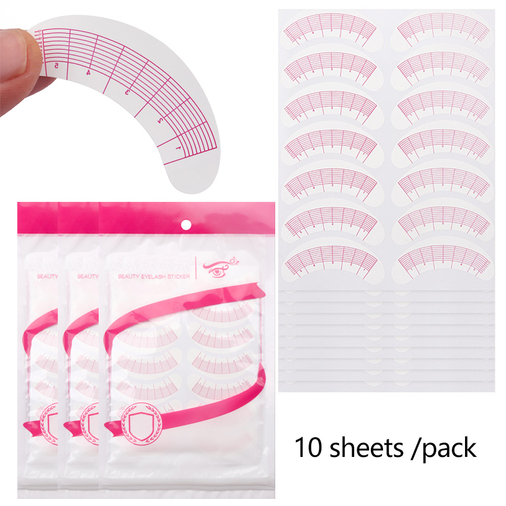 2/5 Packs Lash Mapping Sticker - Lash Mapping Sticker recension och pris