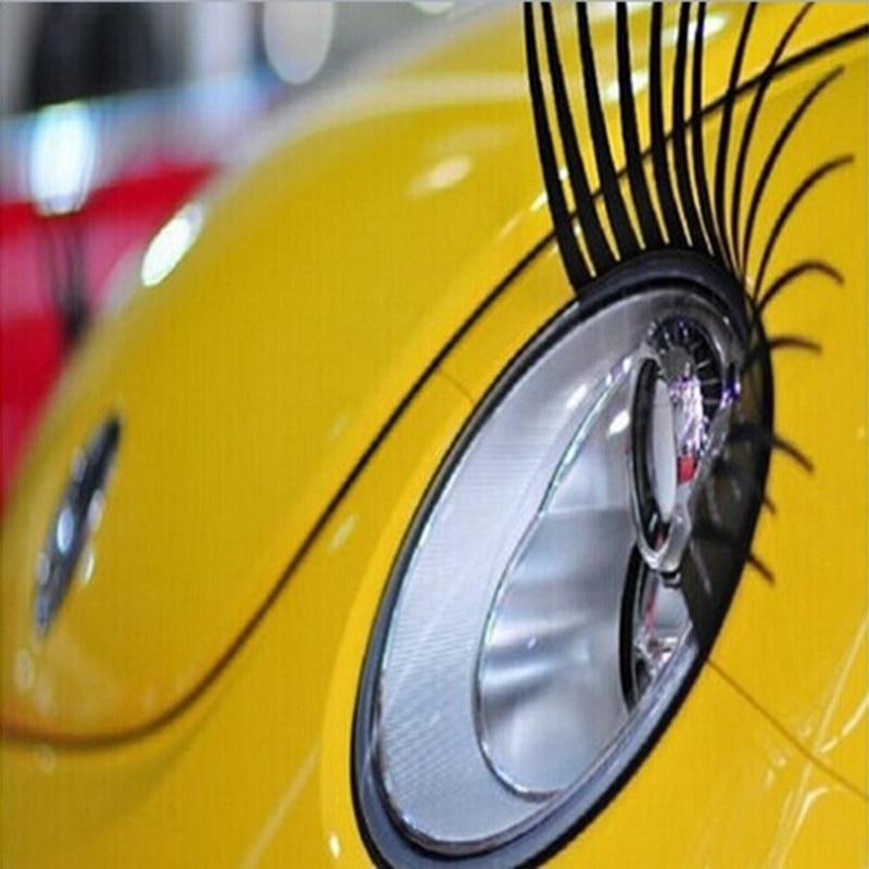 2PC Headlight Black Eyelash St - Lash Mapping Sticker recension och pris