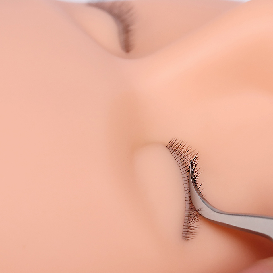Silicone Head Training Mannequ - Eyelash Extension Model recension och pris