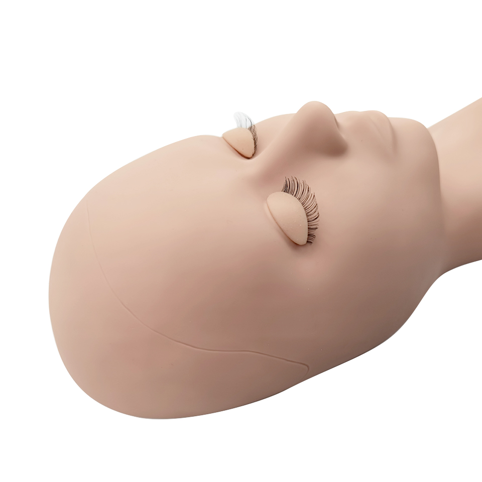 Silicone Head Training Mannequ - Eyelash Extension Model recension och pris