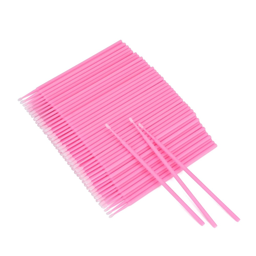 500PCS Disposable Micro Cotton - Eyelash Extension With Glue recension och pris