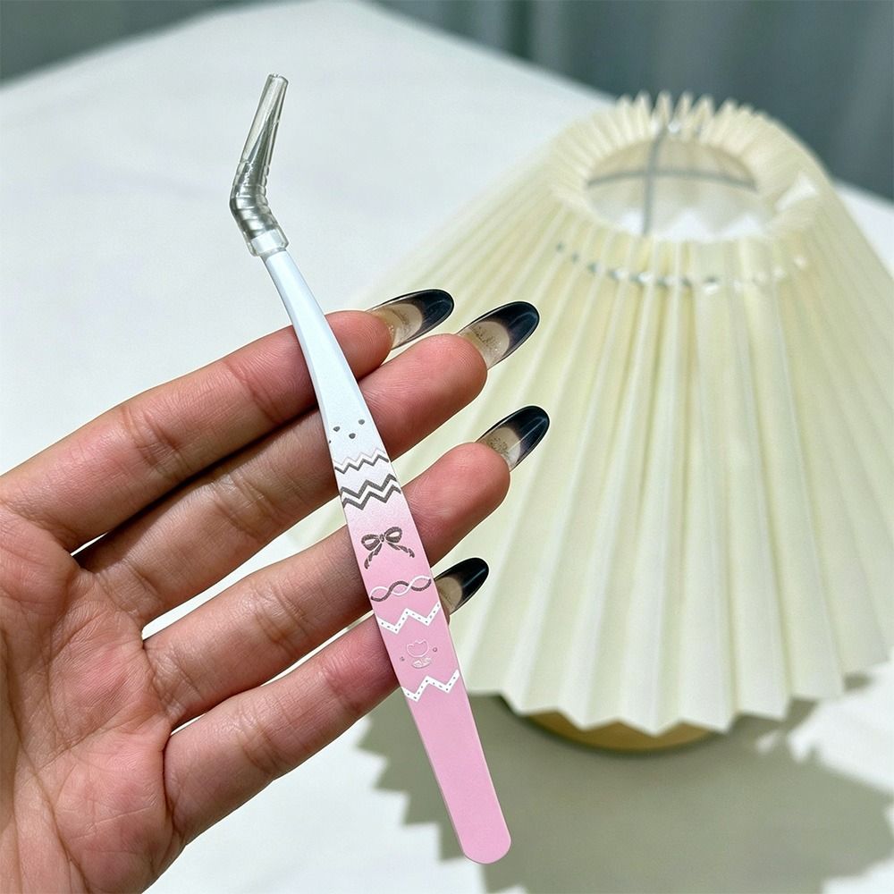 Stainless Steel Curved Sticker - Lash Mapping Sticker recension och pris